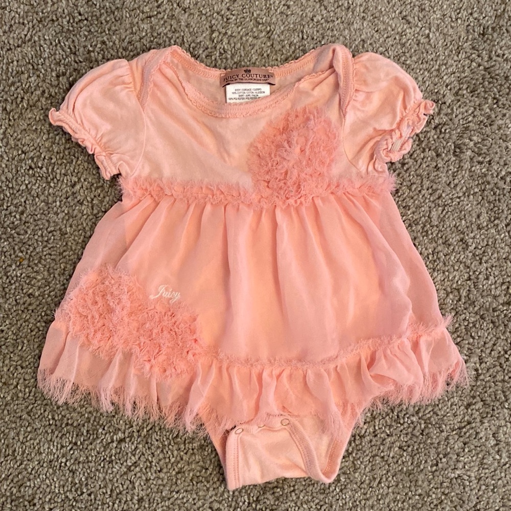 Juicy Couture Onesie Dress 3-6 Months